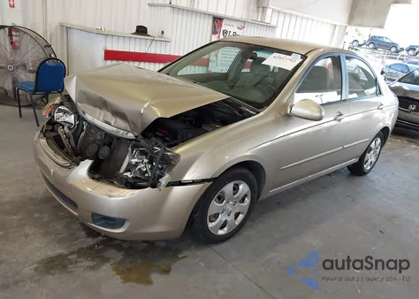 2007 Kia Spectra Ex from USA, damaged, VIN KNAFE121475475524